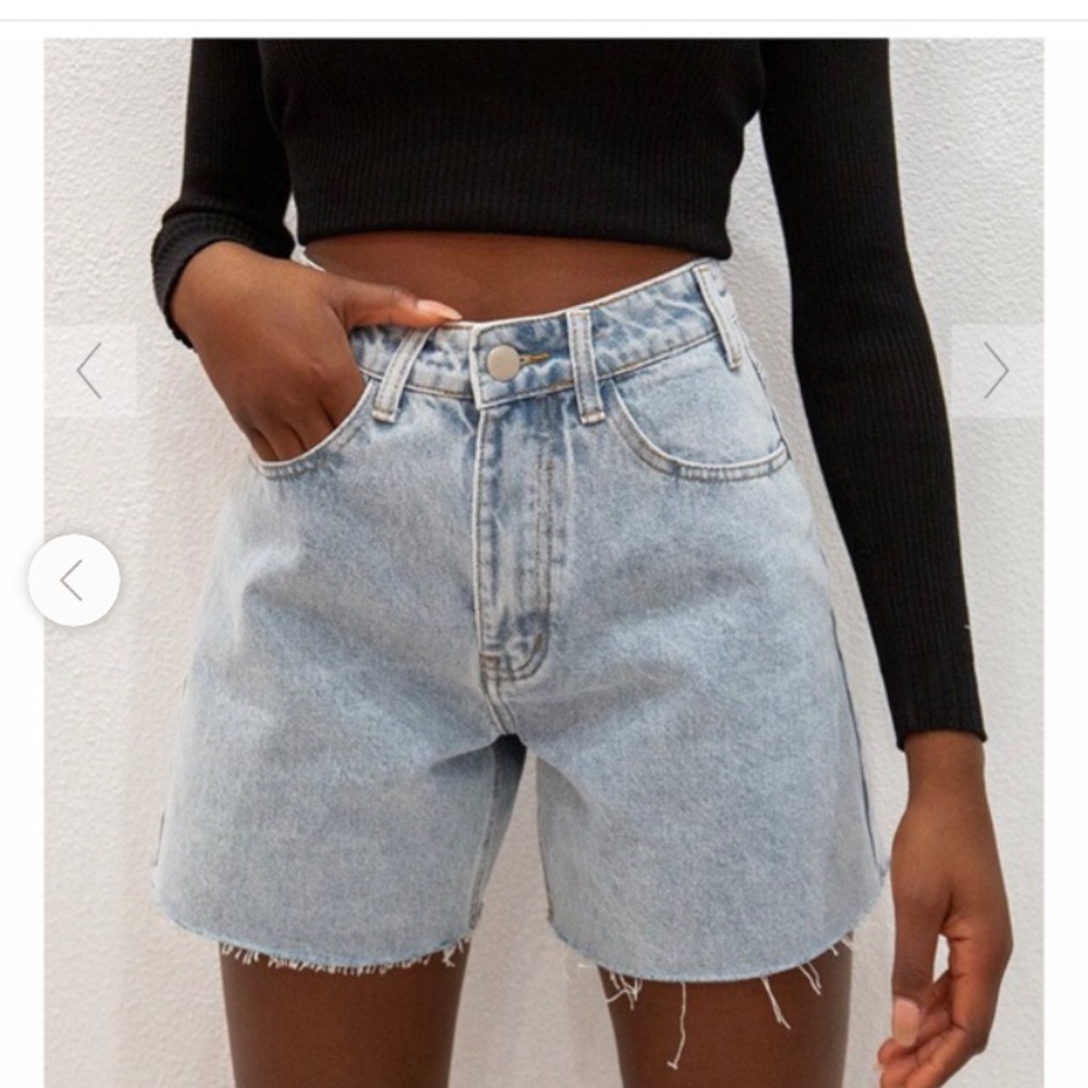 DISSH old school denim shorts - light blue